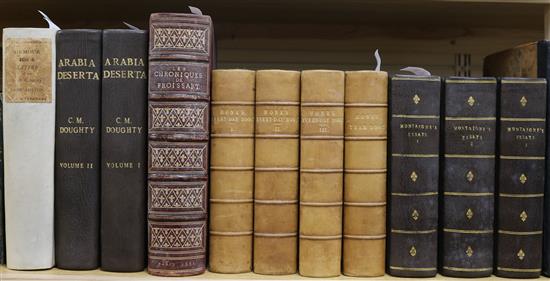 The Essays of Montaigne, 3 vols, London 1893, David Nutt and eight other volumes,
